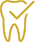 Animated tooth with checkmark representing dental checkups and teeth cleanings